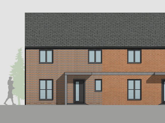 2 bedroom houses - artist's impression subject to change